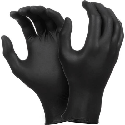 جوانتى لاتكس اسود Blue latex gloves , EGY HEALTH