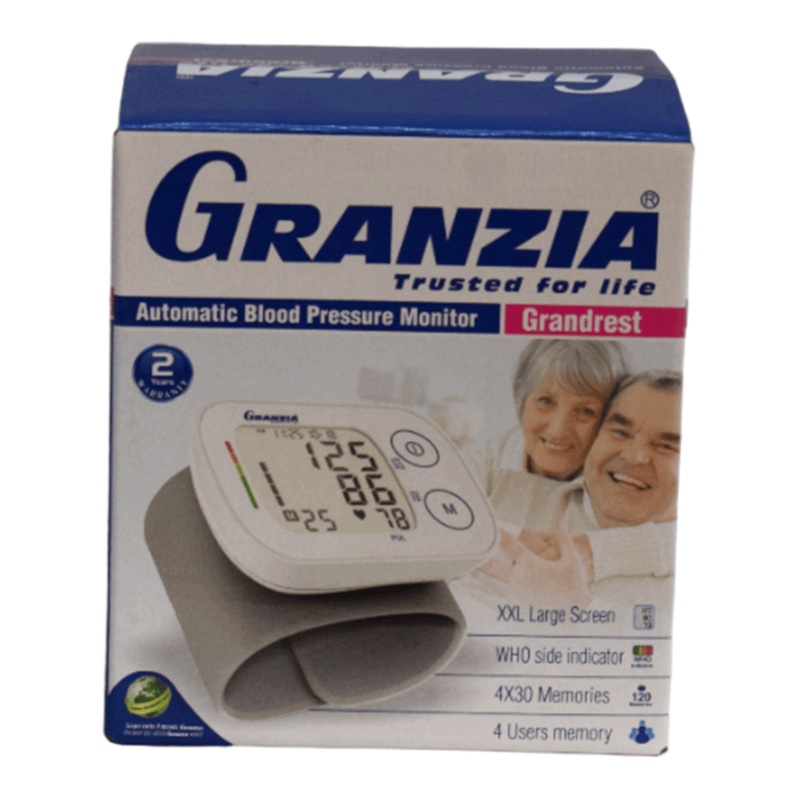 جهاز ضغط ديجيتال معصم جرانزيا Granzia blood pressure monitor , Egy Health