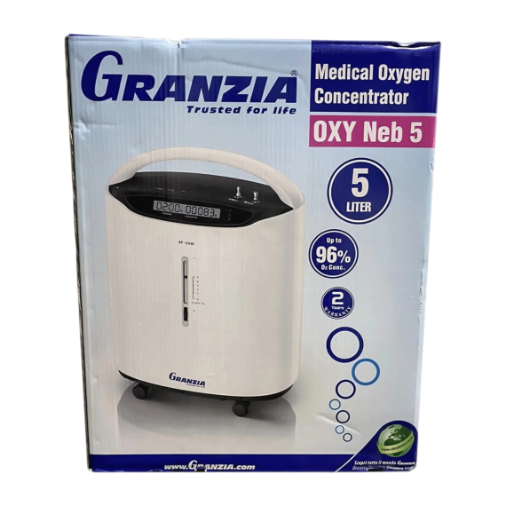 مولد اكسجين جرانزيا Oxygen concentrator Granzia 5liter , EGY HEALTH
