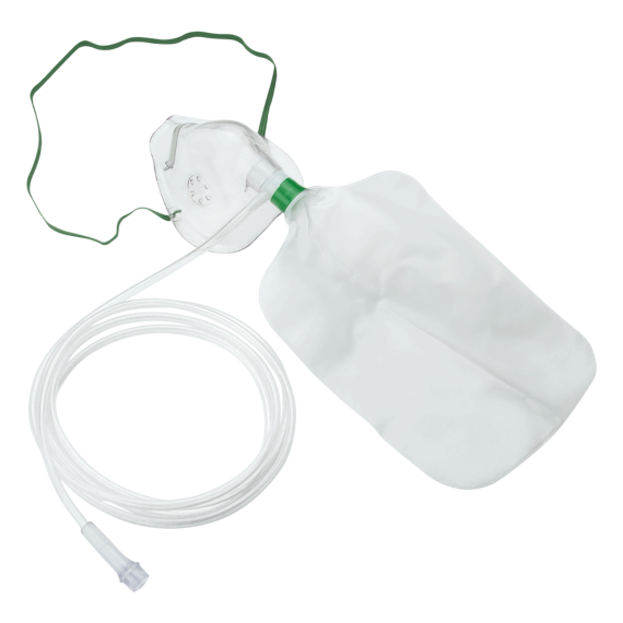 ماسك اكسجين بالباج Oxygen mask with bag , EGY HEALTH