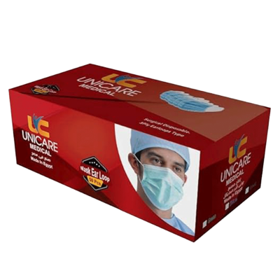 الكمامات الطبية يونى كير Unicare mask , EGY HEALTH
