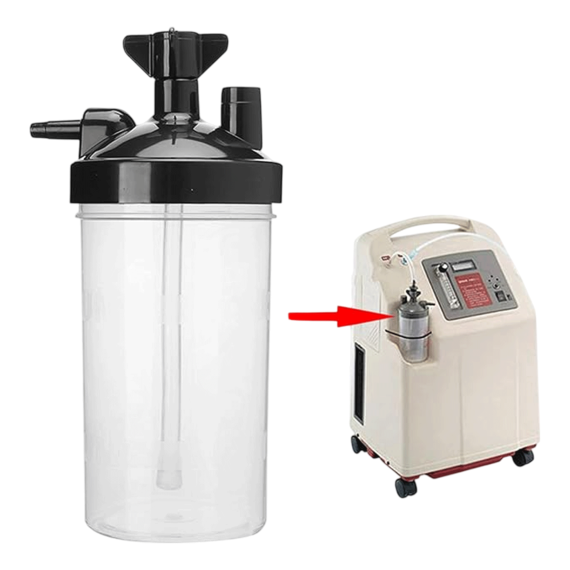 مرب مولد اكسجين oxygen generator humidifier , EGY HEALTH