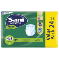 حفاضات شورت سانى يونانى sani diaper large 24pcs , EGY HEALTH