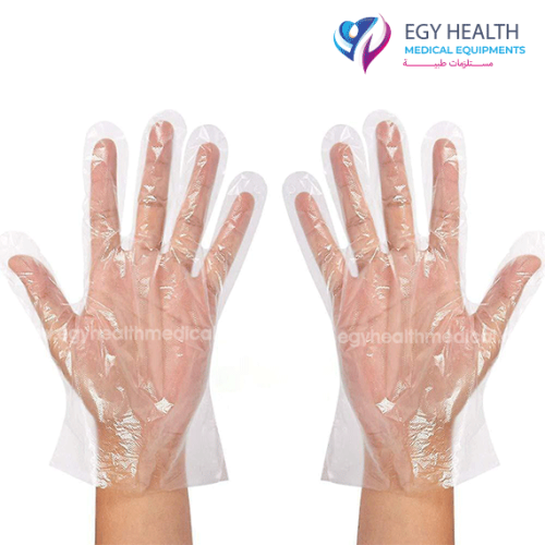 جوانتي فحص plastic gloves  , ايجي هيلث