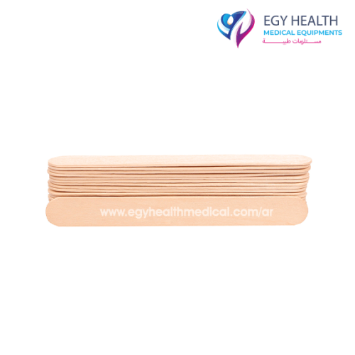 خافض لسان خشبي Wooden tongue depressor , ايجي هيلث