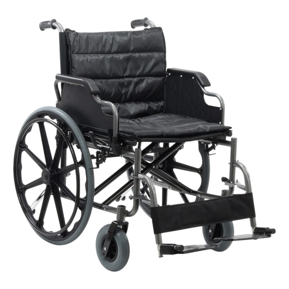 كرسي متحرك للاوزان الثقيله 150كجم Heavy Duty Wheelchair 150 kg  , EGY HEALTH