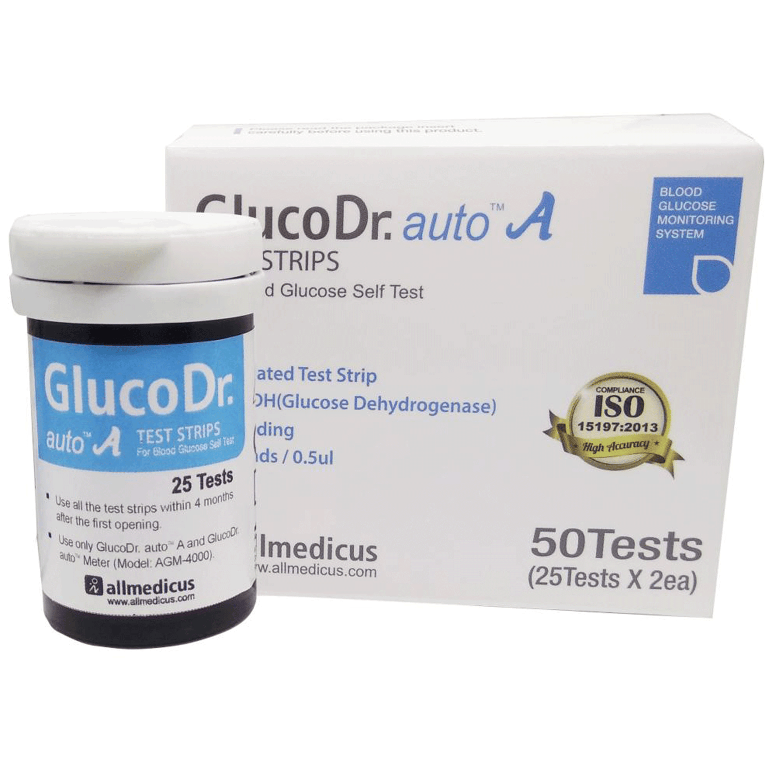 شرائط سكر جلوكودكتور اوتو GlucoDr Auto sugar strips