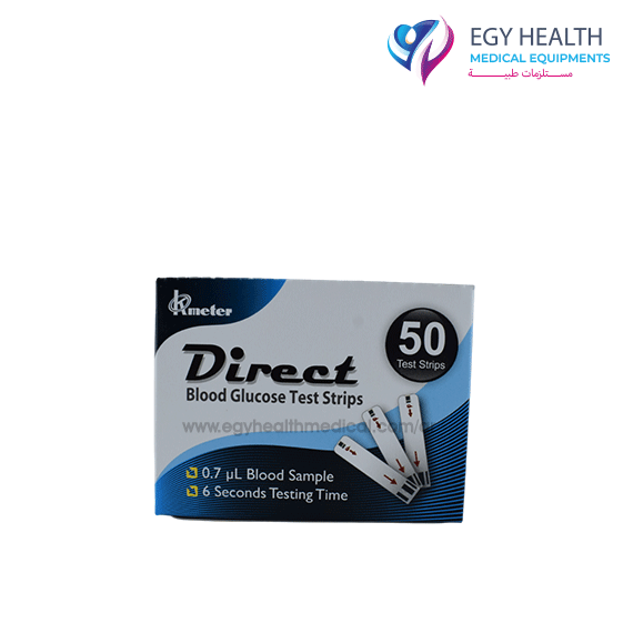 شرائط سكر ديركت Direct Test Strips , ايجي هيلث