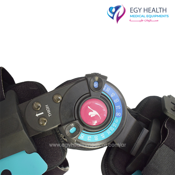 ركبة مفصلية بعدادKnee Brace with meter , ايجي هيلث
