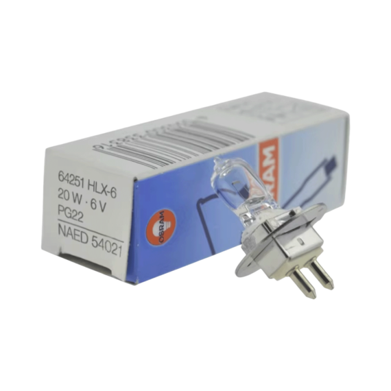 لمبة سلايت لامب زايس 6فولت Medical Lamp 6Volt 20Watt Osram ,EGY HEALTH