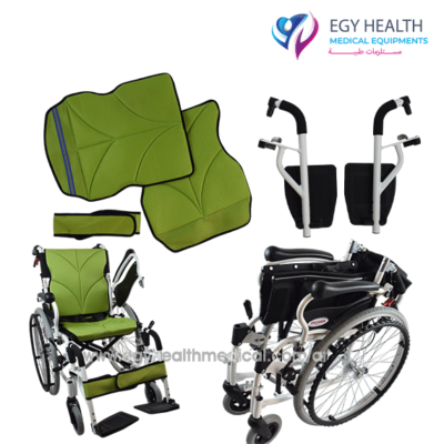 كرسي متحرك الومنيوم خفيف الوزن Aluminum wheelchair , Egy Health