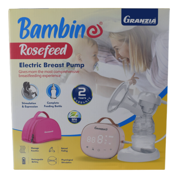 شفاط الثدى الكهربائى جرانزيا RoseFeed Granzia Electric Breast Pump , EGY HEALTH