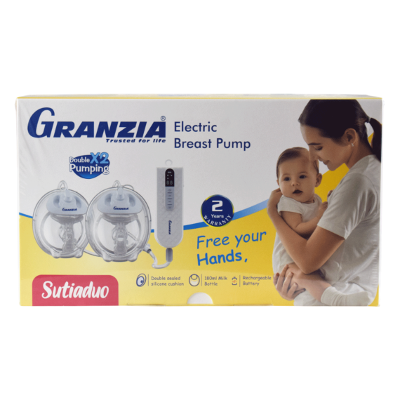 شفاط حليب كهربائى مزدوج جرانزيا Granzia Sutiaduo Electric Breast Pump , EGY HEALTH