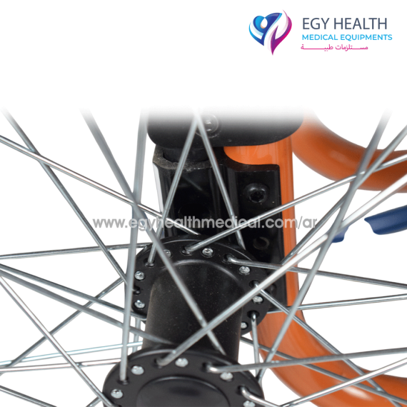 كرسي متحرك الومنيوم خفيف الوزن Aluminum Foldable Wheelchair , EGY HEALTH