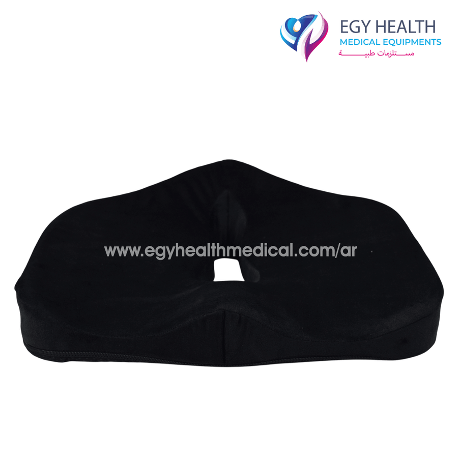 وسادة مقعد عصعص ميمورى فوم Memory Foam Coccyx Seat Cushion , EGY HEALTH