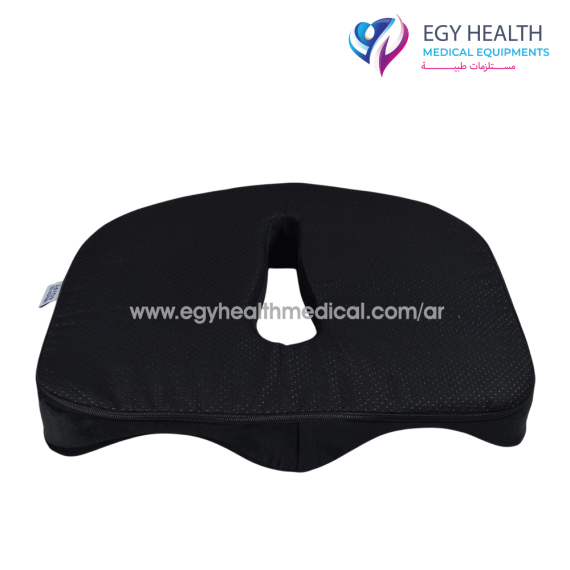 وسادة مقعد عصعص ميمورى فوم Memory Foam Coccyx Seat Cushion , EGY HEALTH