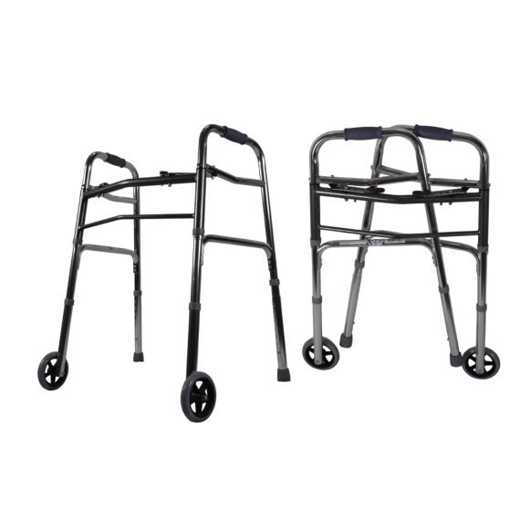 مشاية طبية خفيفة بعجلات Folding Walker For Elderly , EGY HEALTH
