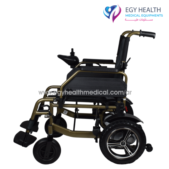 كرسي متحرك كهربائى قابل للطى Foldable Electric Wheelchair , EGY HEALTH