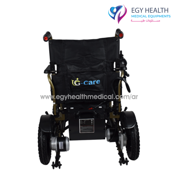 كرسي متحرك كهربائى قابل للطى Foldable Electric Wheelchair , EGY HEALTH