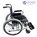 كرسي الومنيوم طبي خفيف وينطوى Lightweight Foldable Aluminum Medical Wheelchair , EGY HEALTH