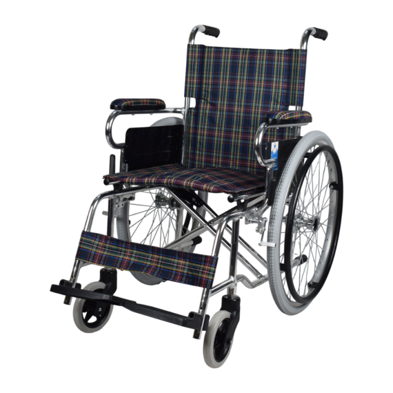 كرسي الومنيوم طبي خفيف وينطوى Lightweight Foldable Aluminum Medical Wheelchair , EGY HEALTH