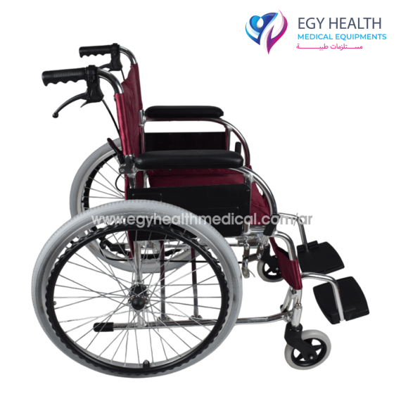 كرسي الومنيوم خفيف قابل للطى Ultralight Folding Aluminum Wheelchair , EGY HEALTH