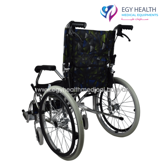 كرسي الومنيوم ثابت وخفيف الوزن aluminum rigid wheelchair lightweight , EGY HEALTH