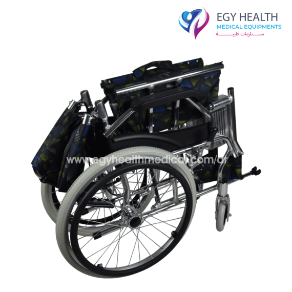 كرسي الومنيوم ثابت وخفيف الوزن aluminum rigid wheelchair lightweight , EGY HEALTH