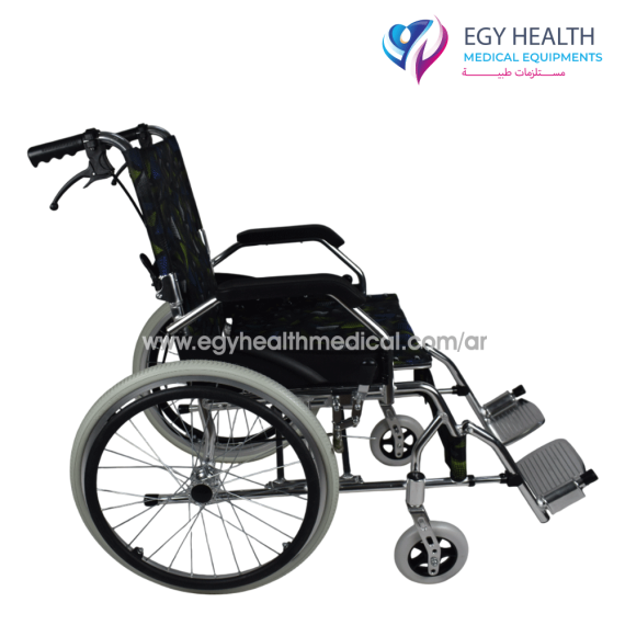 كرسي الومنيوم ثابت وخفيف الوزن aluminum rigid wheelchair lightweight , EGY HEALTH