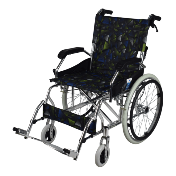 كرسي الومنيوم ثابت وخفيف الوزن aluminum rigid wheelchair lightweight , EGY HEALTH