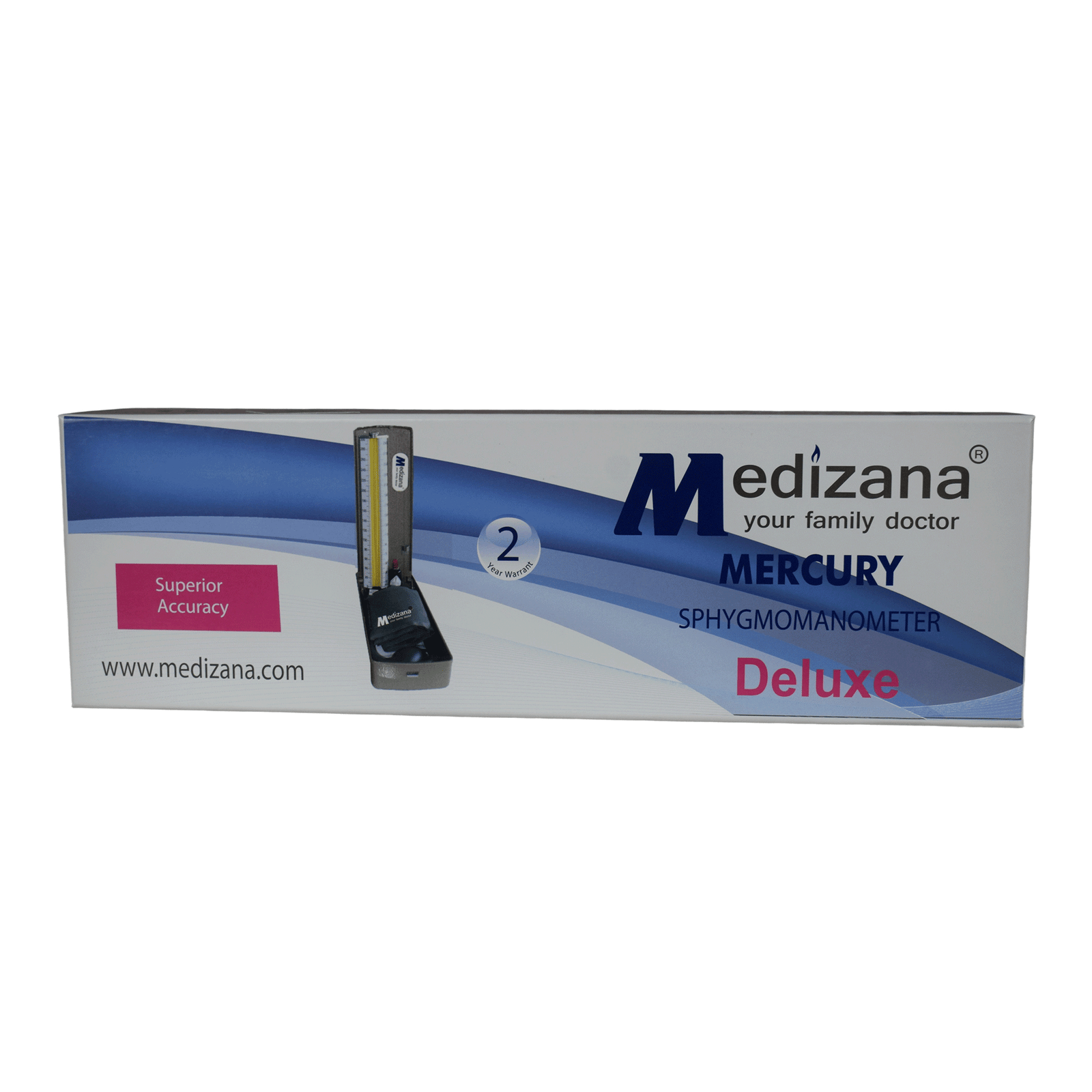 MediZana Deluxe Mercury Sphygmomanometer | Egy Health