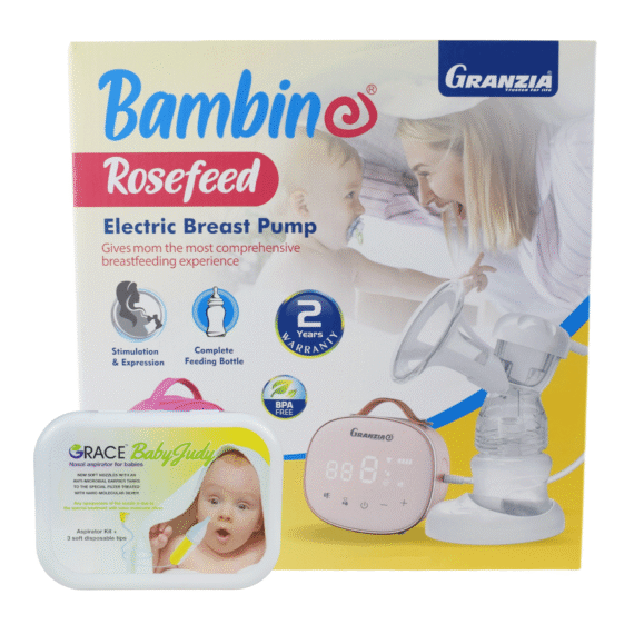 شفاط الثدى الكهربائى جرانزيا Granzia Rosefeed Electric Breast Pump , EGY HEALTH