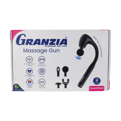جهاز مساج جرانزيا للظهر والرقبة Granzia QuestRest Neck Back Massager , EGY HEALTH