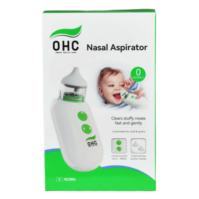 شفاط أنف كهربائي أوميجا سنغافوري للاطفال من ايجي هيلث . Omega Electric Baby Nasal Aspirator , Egy Health