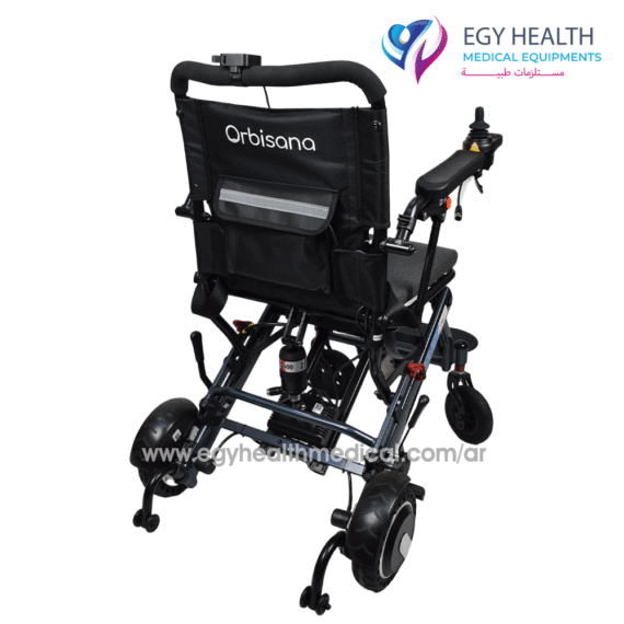 أخف كرسي متحرك كهربائي ألومنيوم Ultra 15 كجم Lightweight Folding Electric Wheelchair , EGY HEALTH