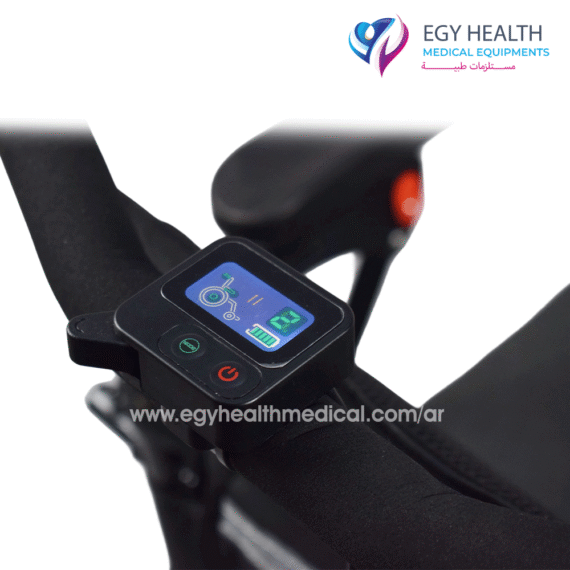  أخف كرسي متحرك كهربائي ألومنيوم Ultra 15 كجم Lightweight Folding Electric Wheelchair , EGY HEALTH