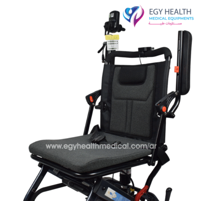  أخف كرسي متحرك كهربائي ألومنيوم Ultra 15 كجم Lightweight Folding Electric Wheelchair , EGY HEALTH