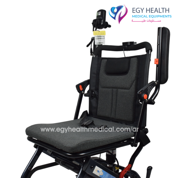 أخف كرسي متحرك كهربائي ألومنيوم Ultra 15 كجم Lightweight Folding Electric Wheelchair , EGY HEALTH