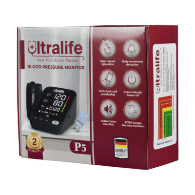جهاز ضغط الدم ديجيتال Ultralife P5 Blood Pressure Monitor , EGY HEALTH