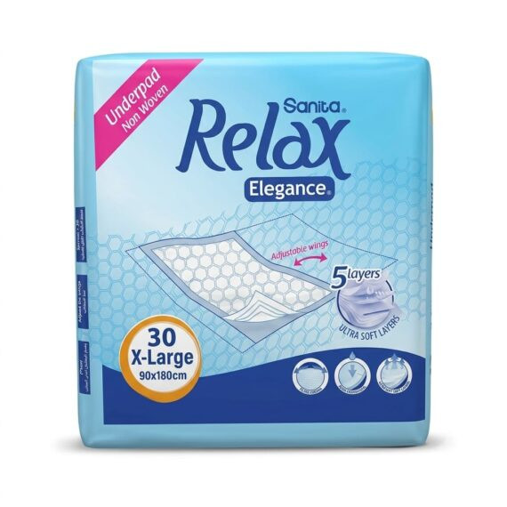 Relax Sanita Elegance Disposable Underpads , EGY HEALTH