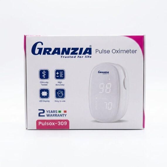 قياس الأكسجين جرانزيا  Granzia Pulsox-309 Pulse Oximeter , EGY HEALTH
