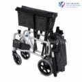 كرسي متحرك ألومنيوم للسفر – خفيف الوزن – قابل للطيLightweight Aluminum Travel Wheelchair , EGY HEALTH
