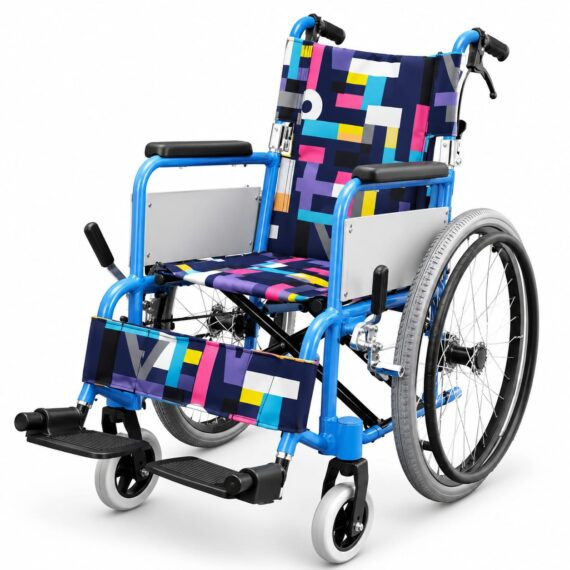 كرسي متحرك طبي للأطفال قابل للطي Pediatric Manual Wheelchair Foldable , EGY HEALTH