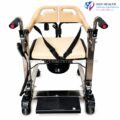 كرسي نقل مريض كهربائي ستانلس Electric Patient Transfer Chair Stainless Steel , EGY HEALTH
