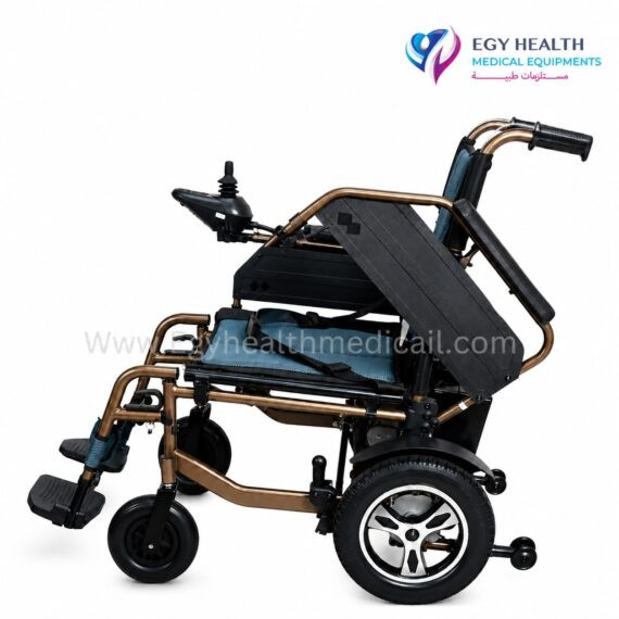 كرسي متحرك كهربائي 140 كيلو Electric Wheelchair 140kg Capacity EGY HEALTH,