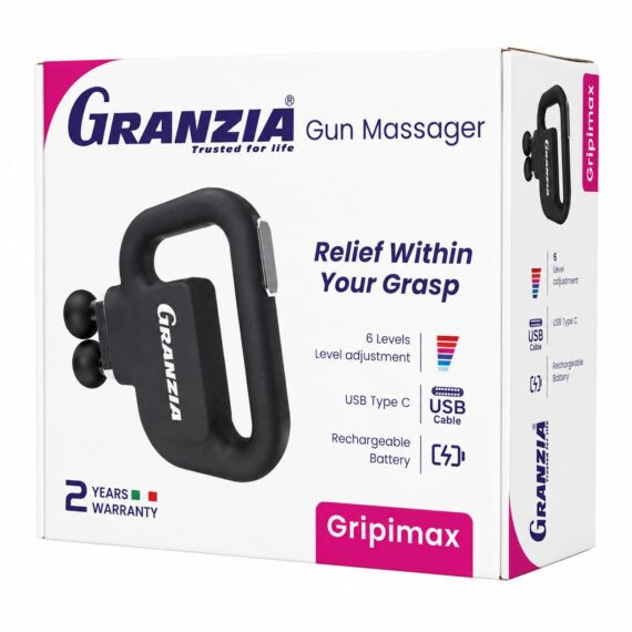 مسدس مساج جرانزيا Granzia Gripimax Massage Gun , EGY HEALTH