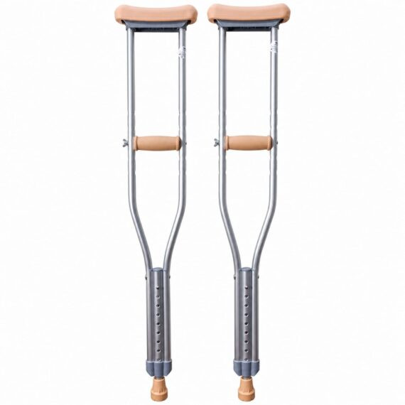 Yuwell Adjustable Underarm Crutches